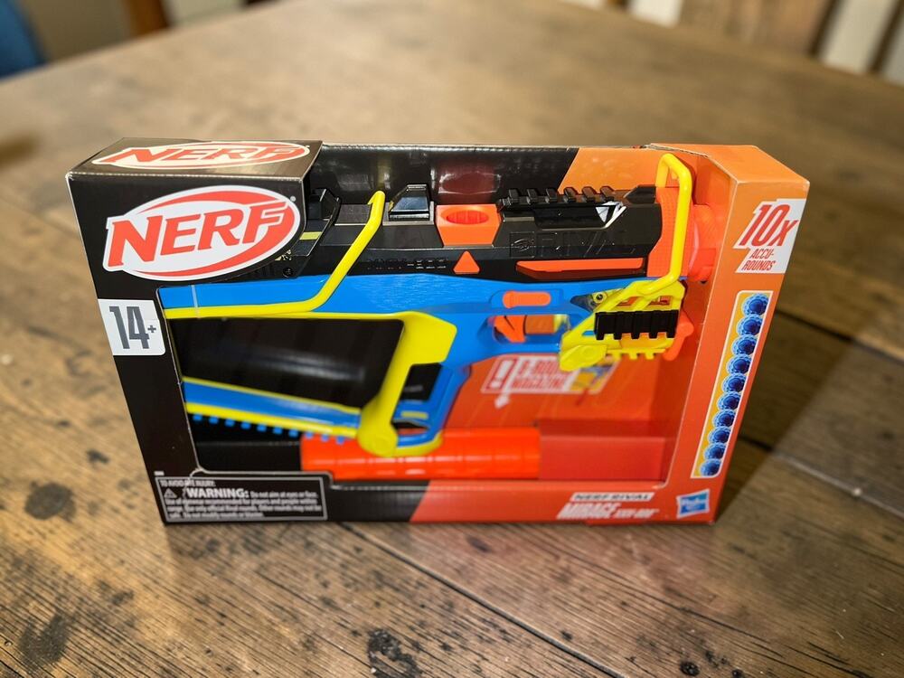 Nerf Rival Mirage XXIV-800 Blaster with 10 Accu-Rounds & 8 Round Magazine